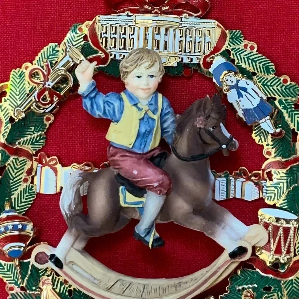 2003 White House Historical Association Ulysses S. Grant Christmas Ornament